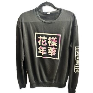 BTS, "The Most Beautiful Moment in Life" era cozy long-sleeve shirt Sz L